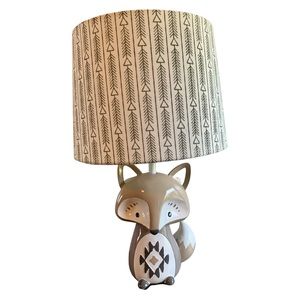 Adorable children’s tribal animal themed lamp